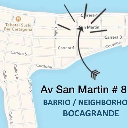 White Bocagrande - Delfines Apartamento Cartagena